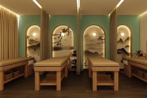Thiết kế spa Phong cách Nhật Bản đơn giản, tinh tế